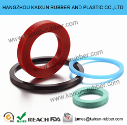 Molded silicone sealing